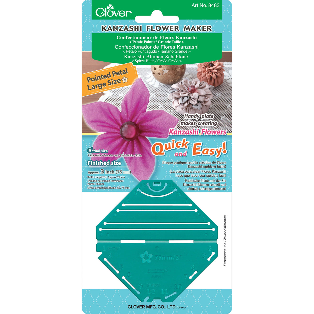 Kanzashi Flower Maker (Pointed/Large) | Clover – Clover