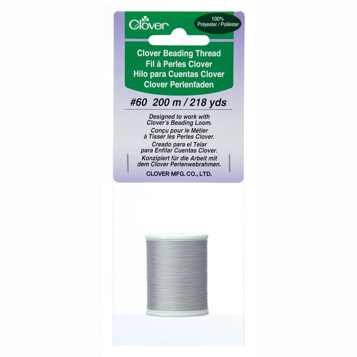 Beading Thread/Light Gray Clover Clover Needlecraft, Inc.