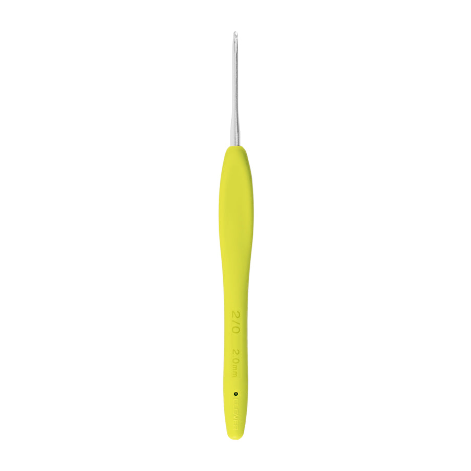 Amour Crochet Hook 2/0 (2.0 mm) – Clover Needlecraft, Inc.