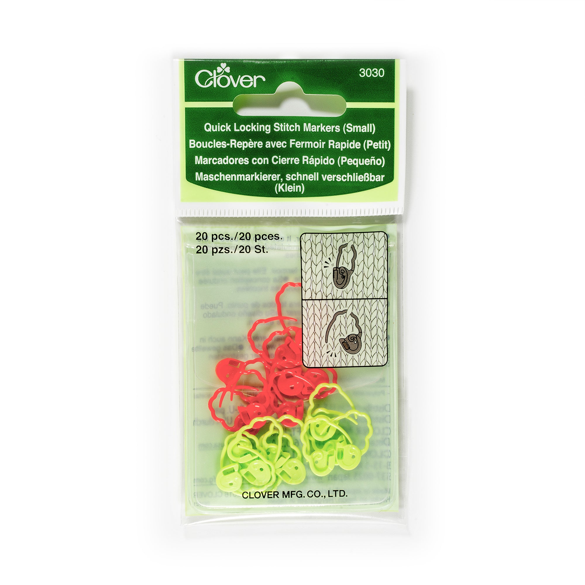 Quick Locking Stitch Markers (Small) – Clover USA