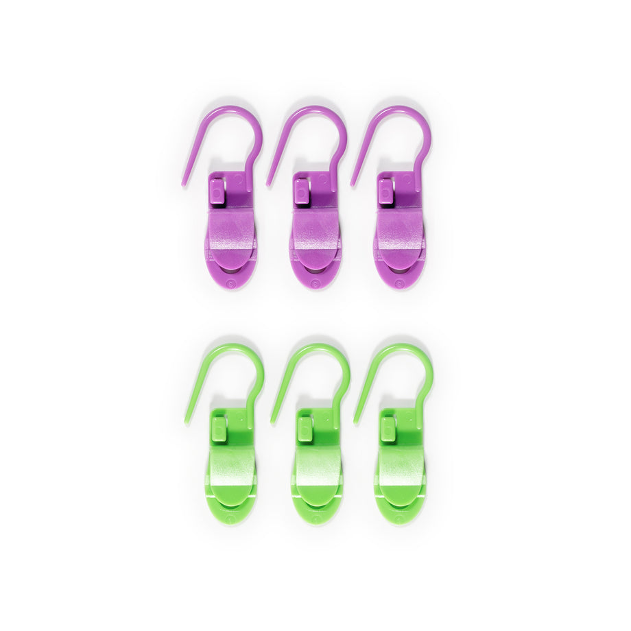 Locking Stitch Markers with Clip – Clover Needlecraft, Inc.