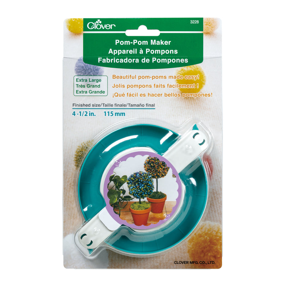 Pom-Pom Maker (Extra Large) | Clover – Clover Needlecraft, Inc.
