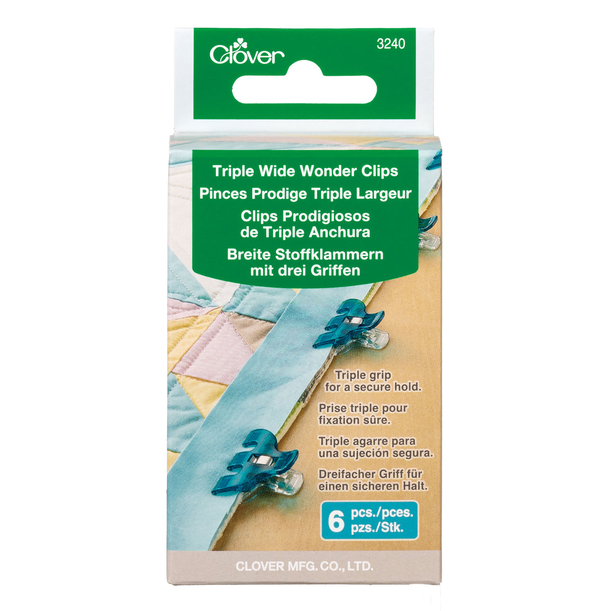 Triple Wide Wonder Clips (6 pcs.) – Clover USA