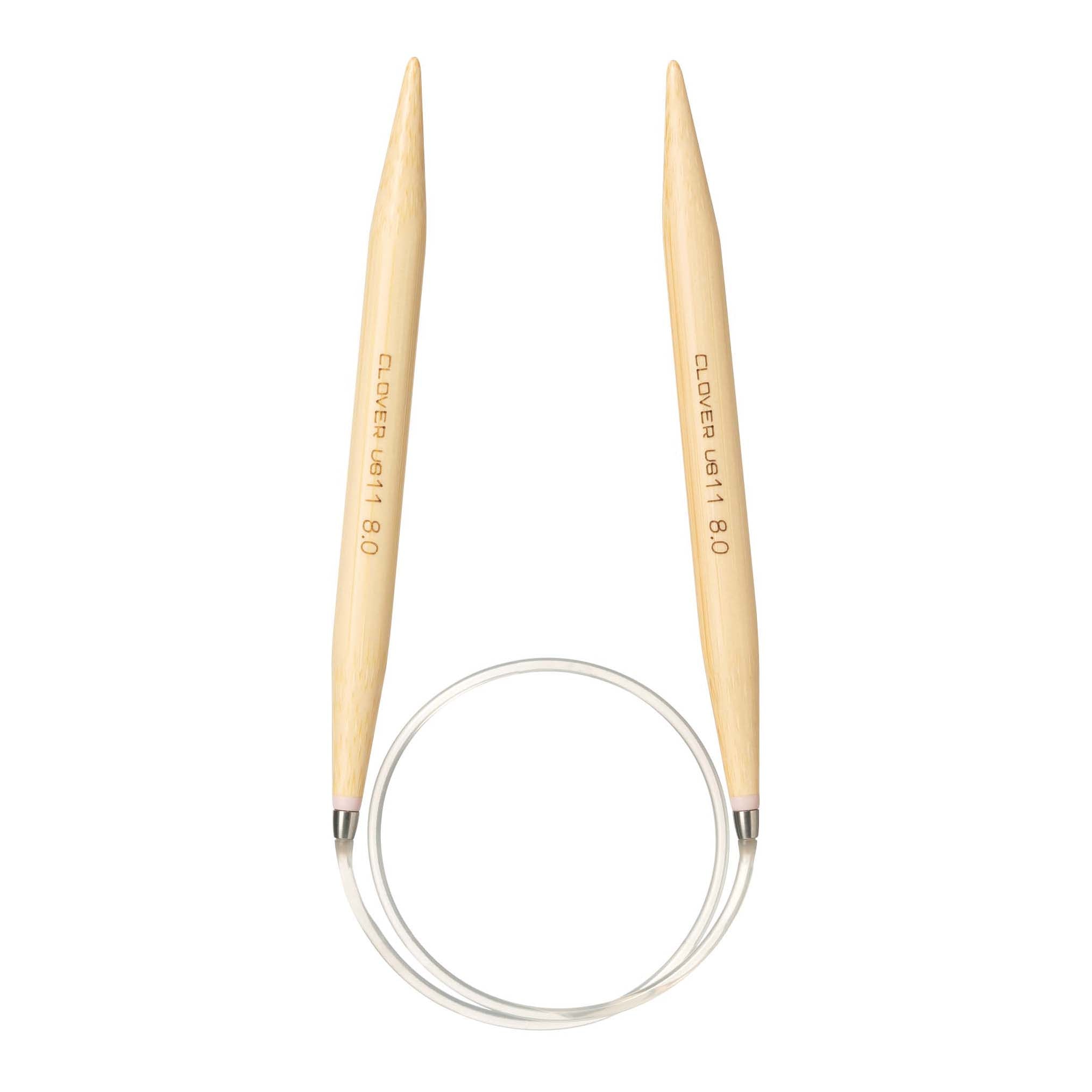 Clover 16 Pro Takumi Circular Bamboo Needles 11 US / 8.0mm