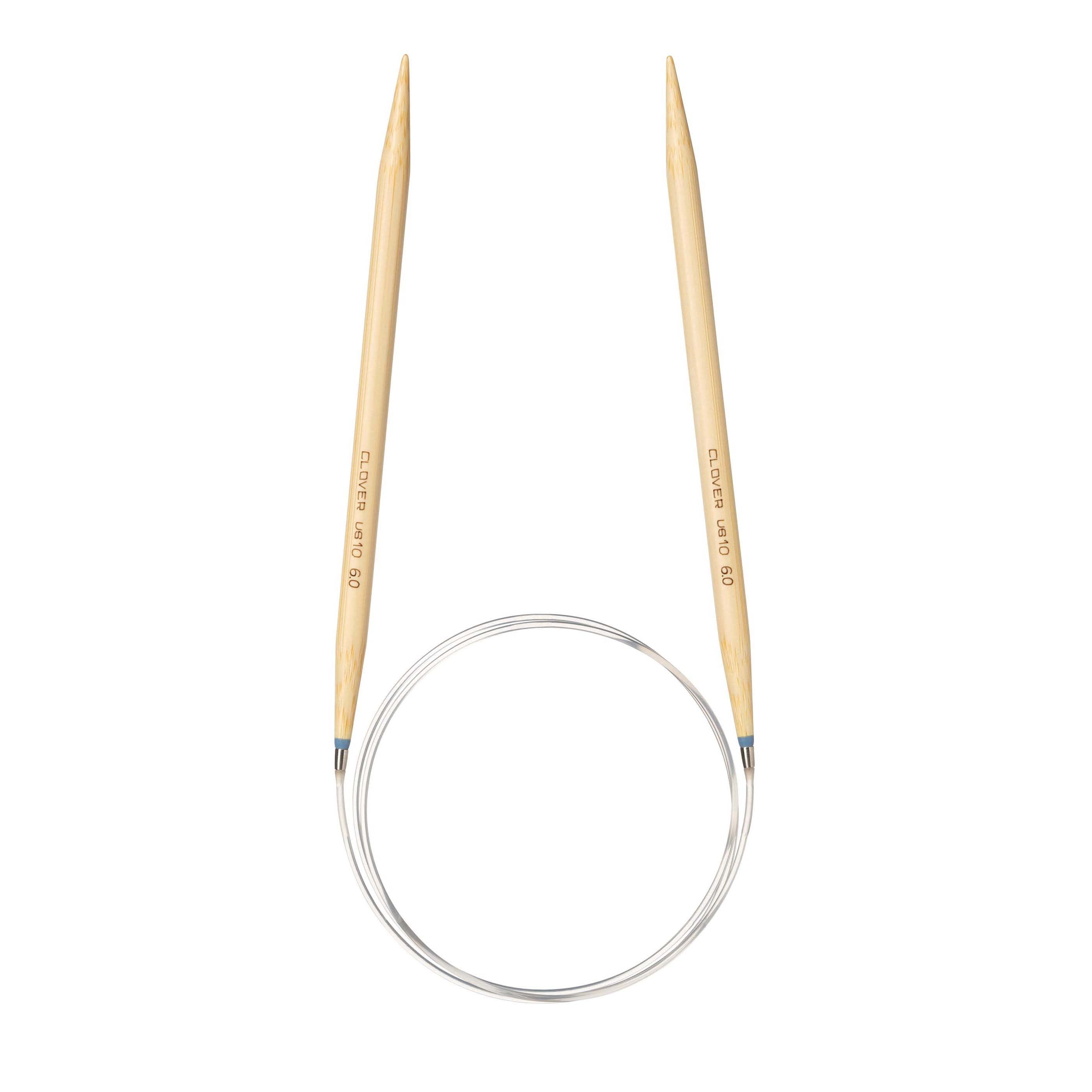 Clover Bamboo Knitting Needles - No. 10 Circular – Bolt & Spool