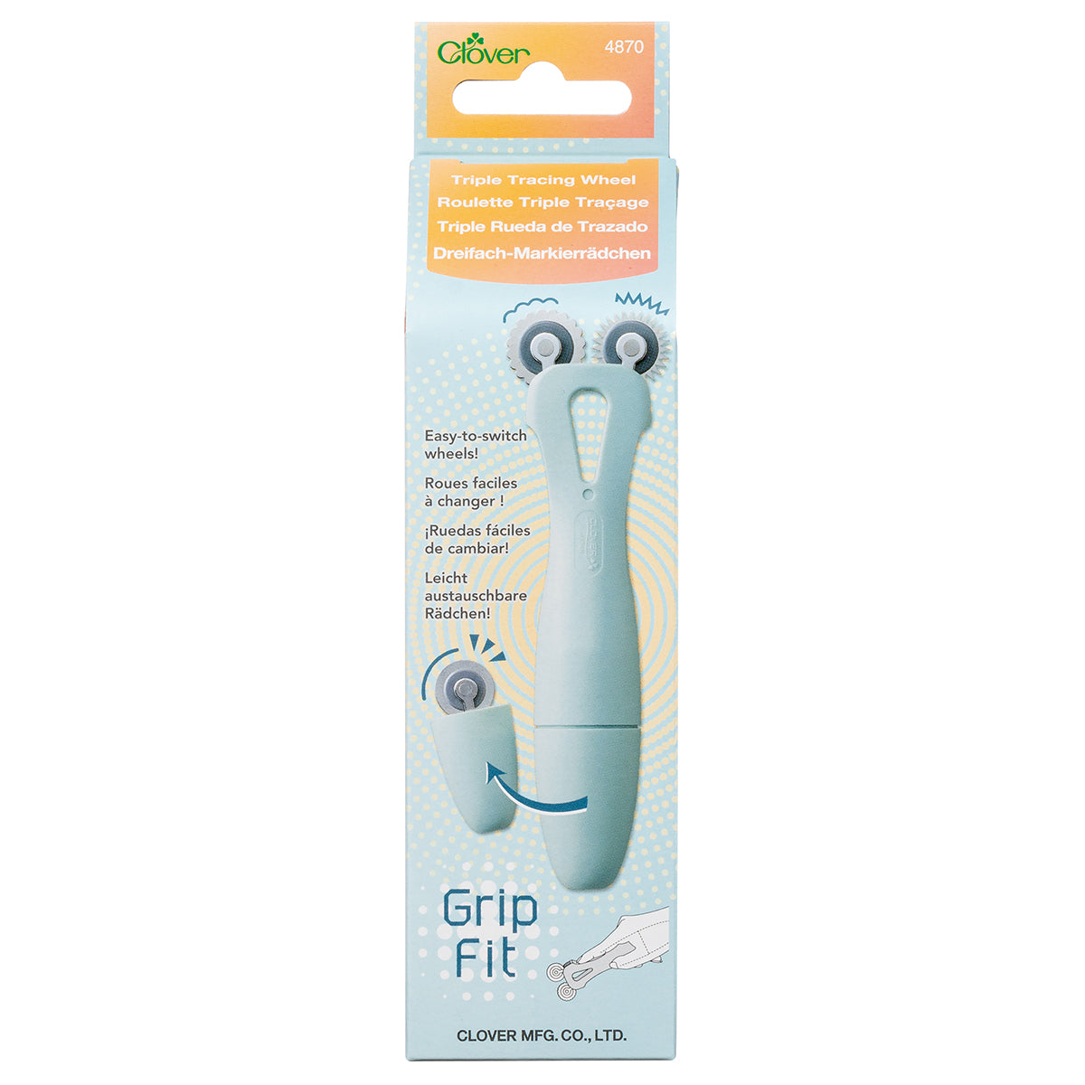 Grip Fit Triple Tracing Wheel – Clover USA