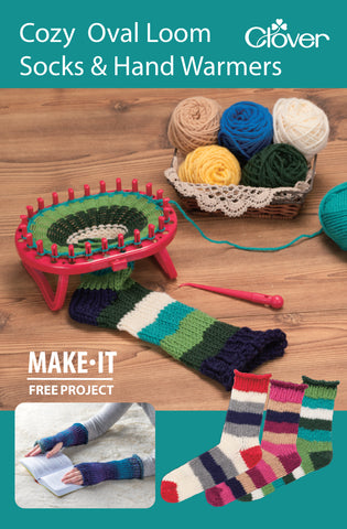  Clover 43-405 Crochet Hook Set, 10 Pieces, 3 Pieces, Mini  Scissors, Knit Gauge, Crochet Case