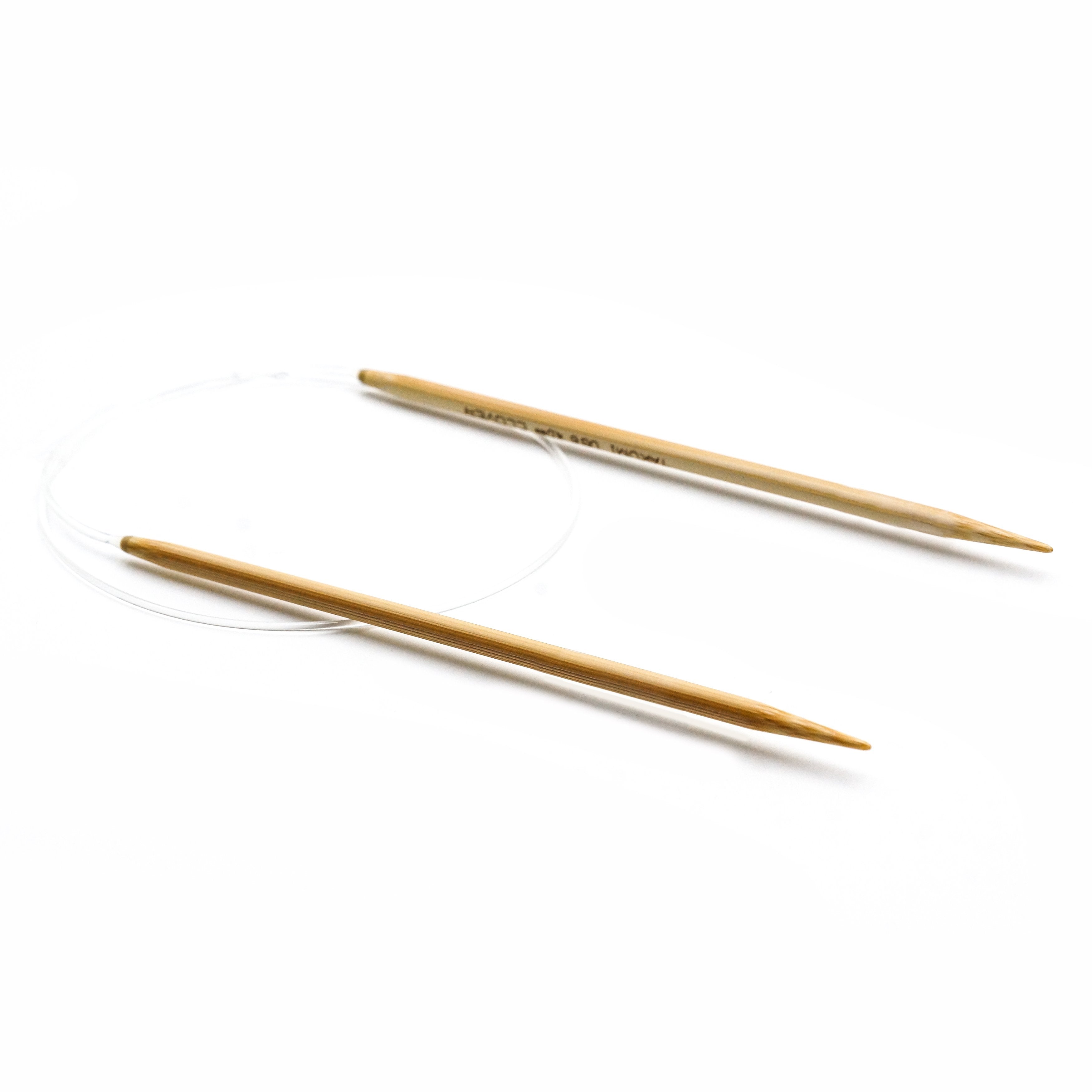 Bamboo Circular Knitting Needles Set - 4 Lengths (16 24