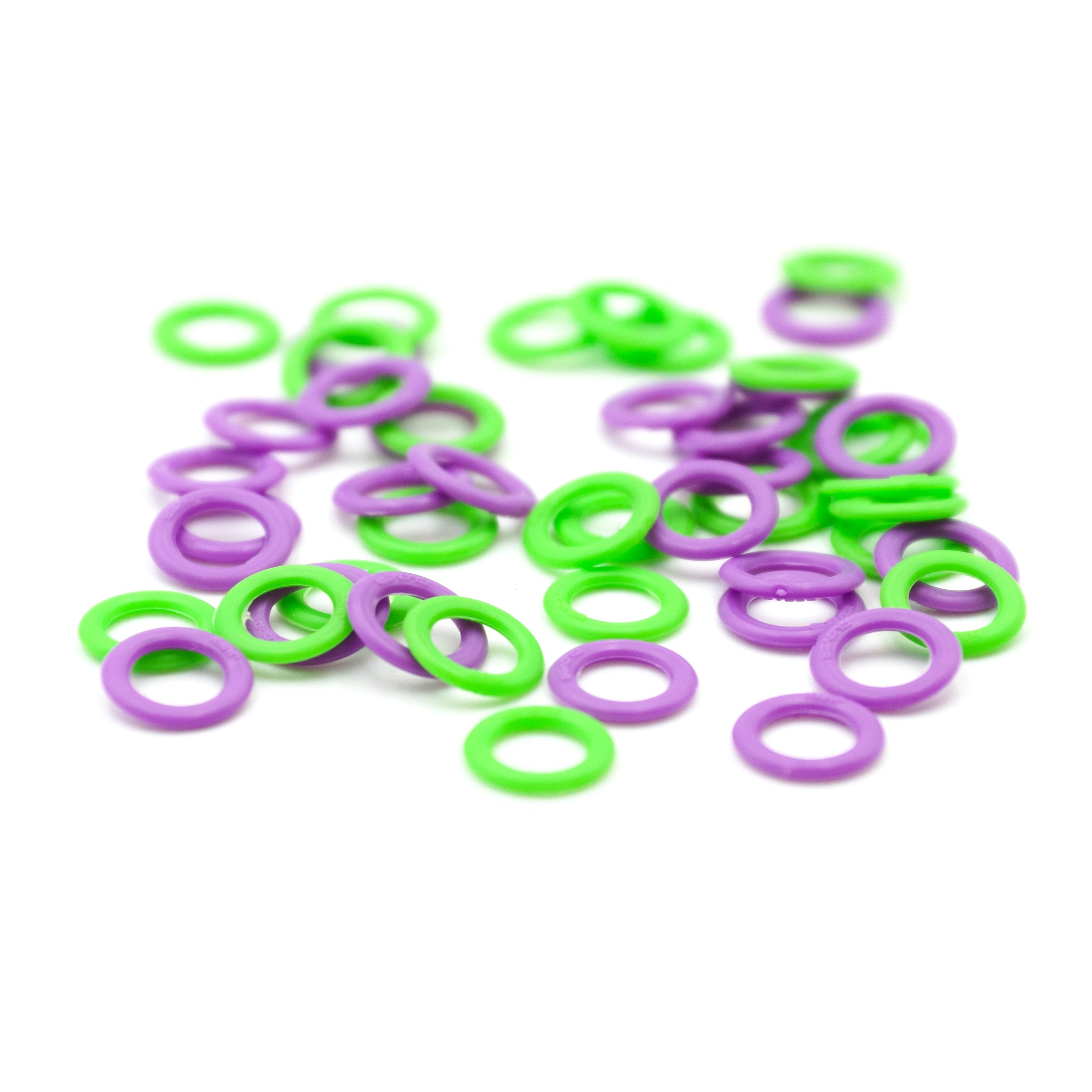 Clover Jumbo Soft Ring Stitch Markers – The Needle Store