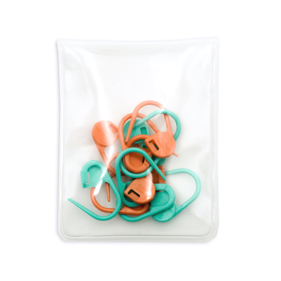 Clover Stitch Markers Ring and Locking Styles - 051221354359