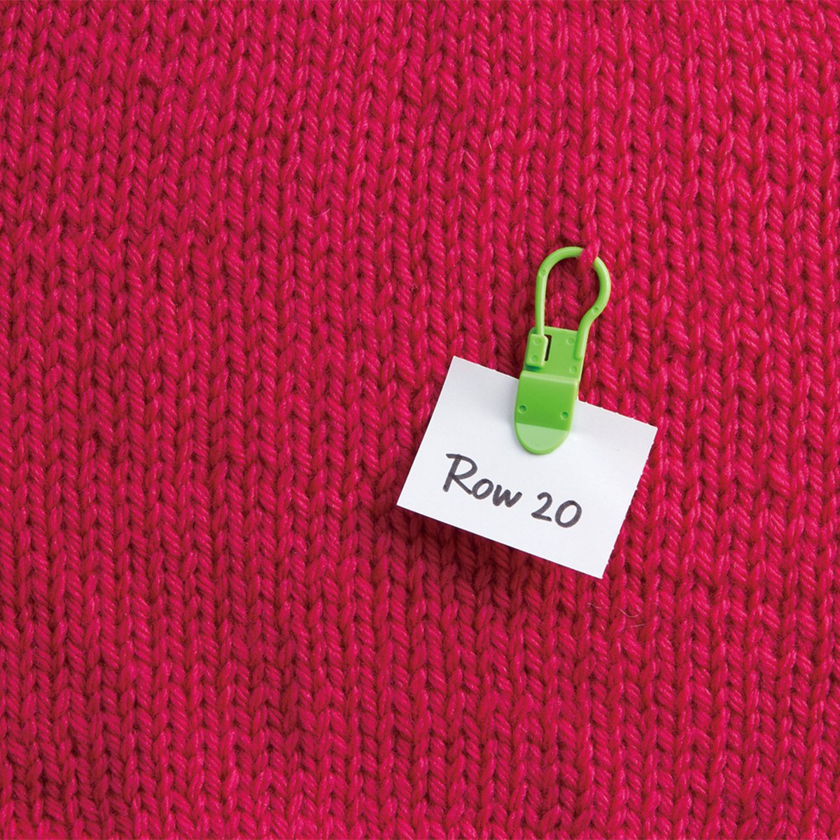 Locking Stitch Markers With Clip. 6 per Package. Use the Clip for Keeping  Notes of Critical Points on Your Work. Plastic. Clover 3165 