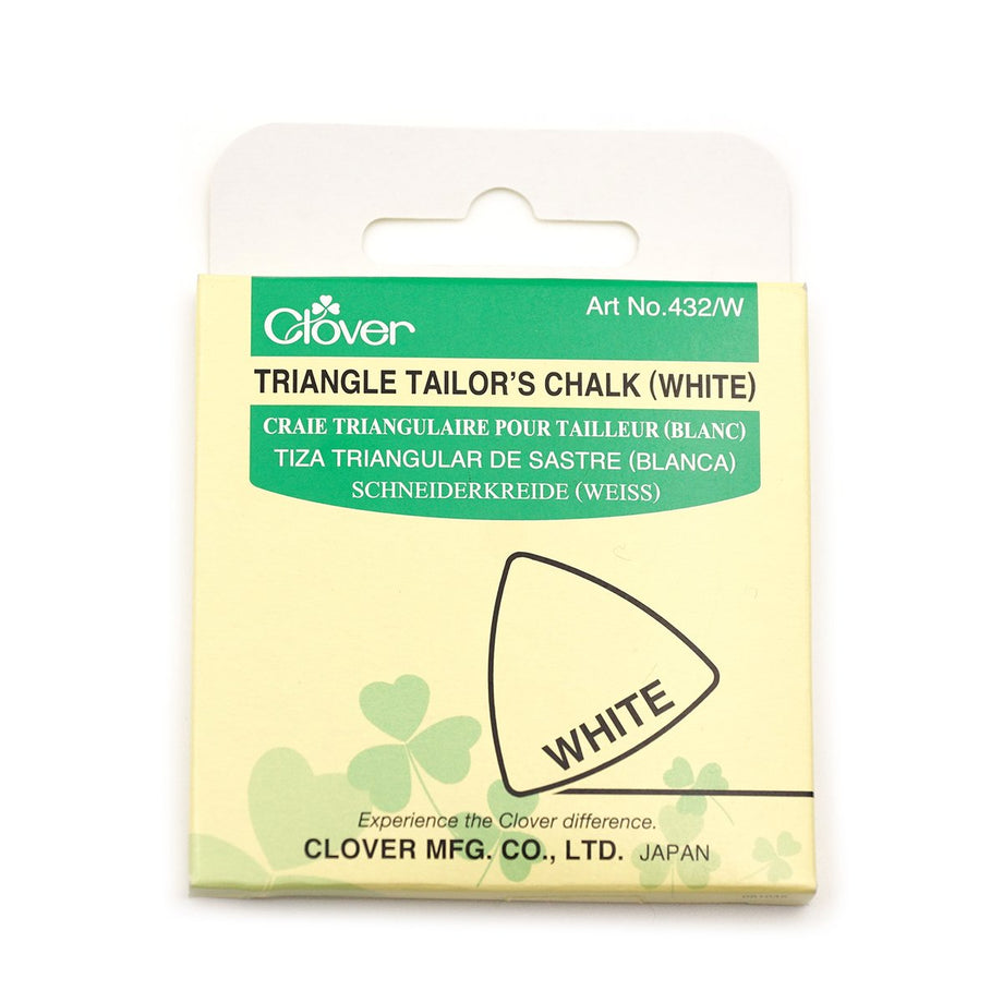 Triangle Tailors Chalk (White) – Clover Needlecraft, Inc.