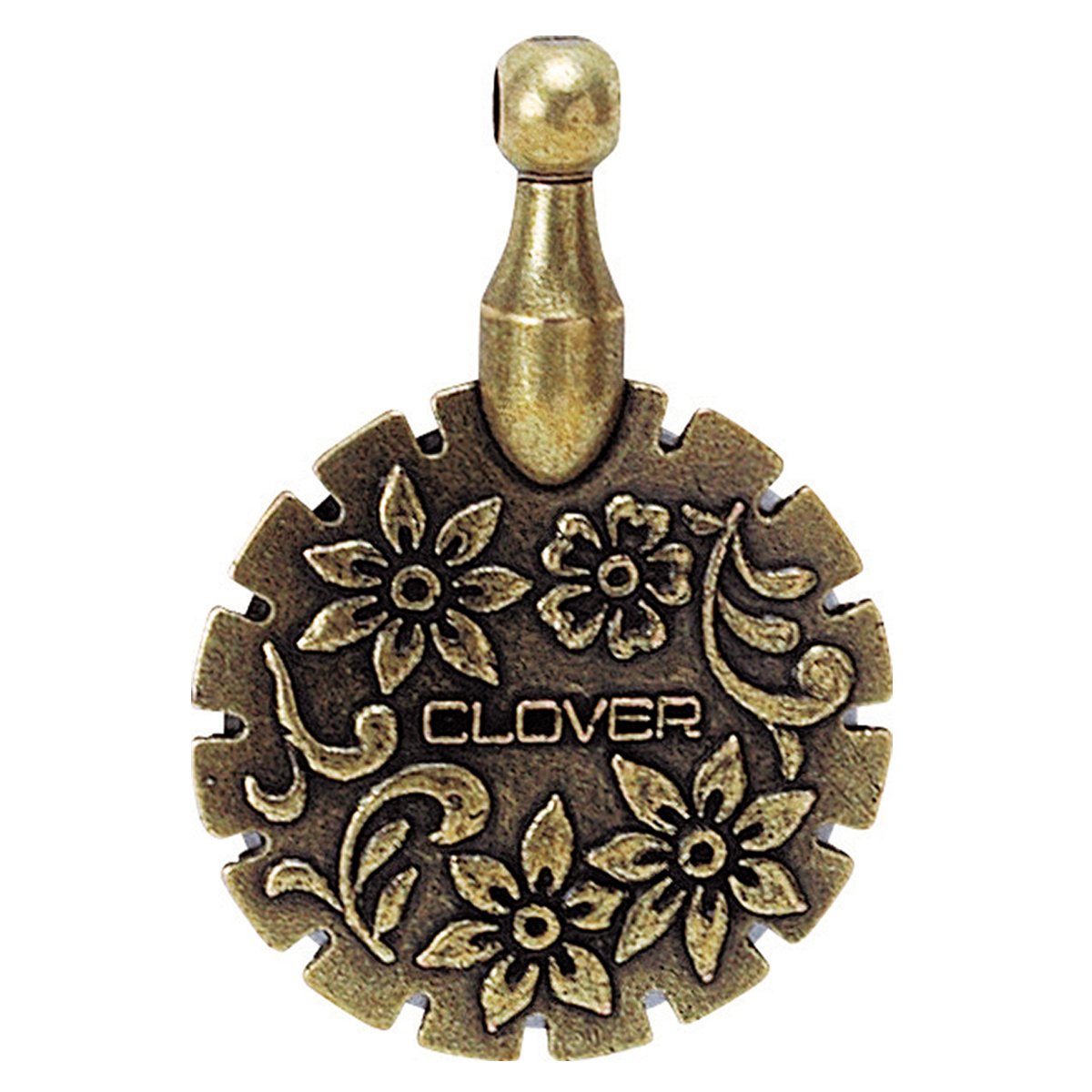 Thread Cutter Clover Thread Cutter Pendant (Antique Gold) | Clover – Clover USA