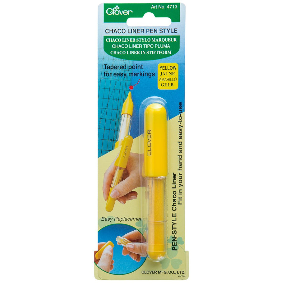 Chaco Liner Pen Style Yellow Clover Needlecraft Inc