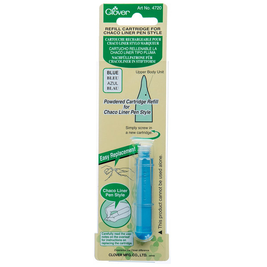 Refill Cartridge for Chaco Liner Pen Style Blue Clover