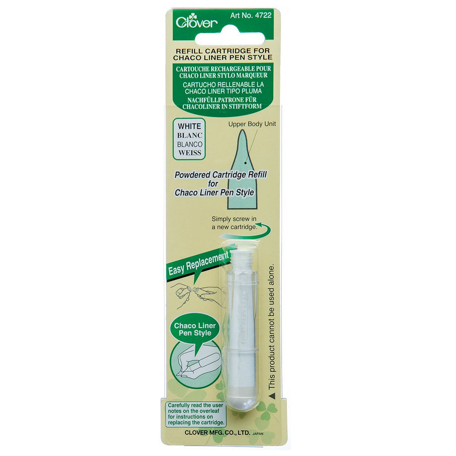 Refill Cartridge for Chaco Liner Pen Style White Clover