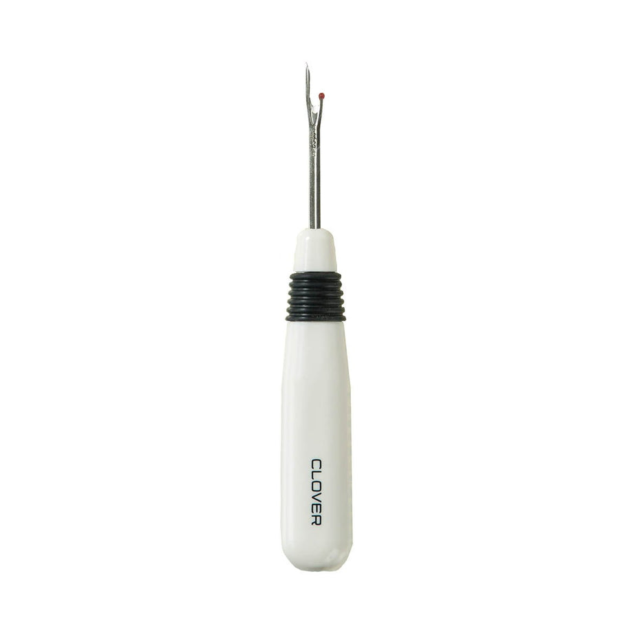Clover Seam Ripper and Thread Remover - Tool for Sewing, Stitching, Quilting, and Embroidery Removal - Includes 20 Pixiss Heavy Duty Plastic Clothes