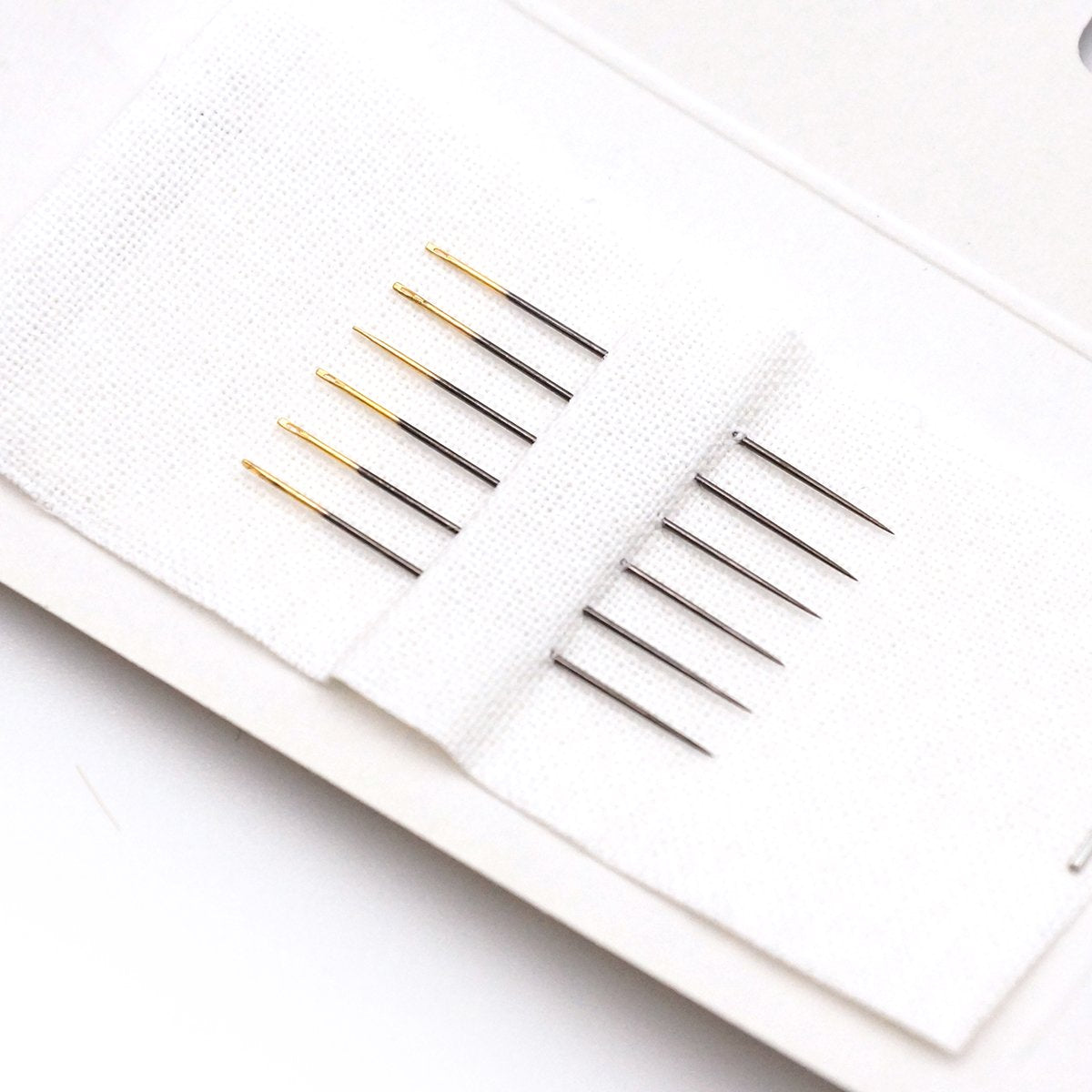 Black Gold Hand Sewing Needles (Applique/Sharps) No. 12