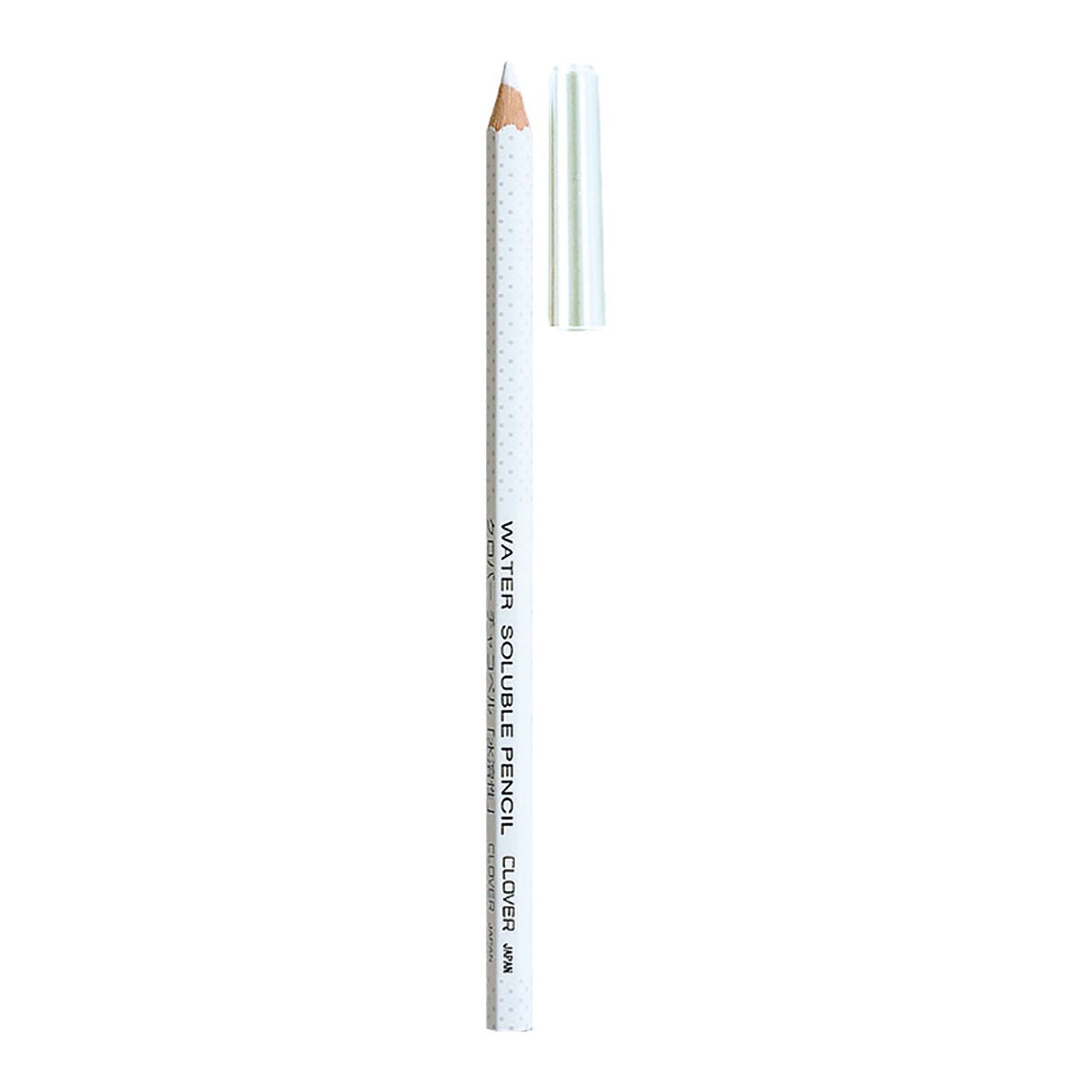 Mandala Crafts Water Soluble Pencil for Fabric Sewing Embroidery Pack of 12  White 