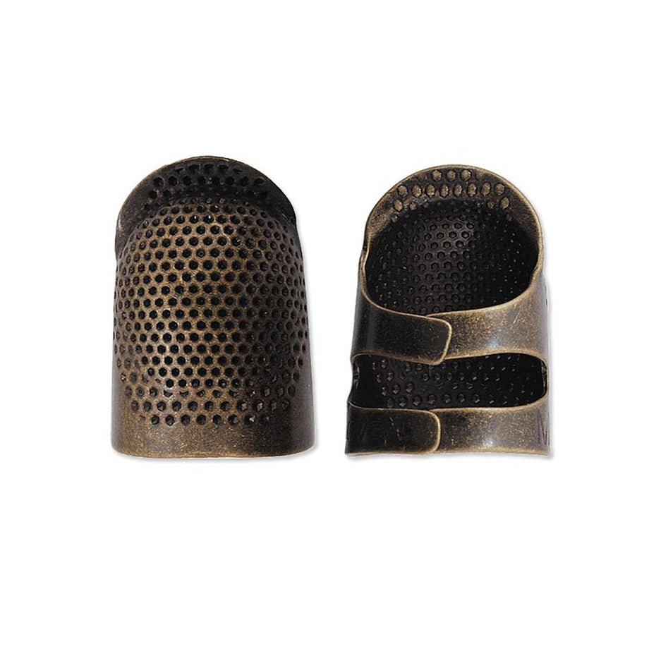 1pc S/m/l Finger Leather Thimble Sheepskin with Metal Tip for Sewing Needle  Quilting Sewing Supplies
