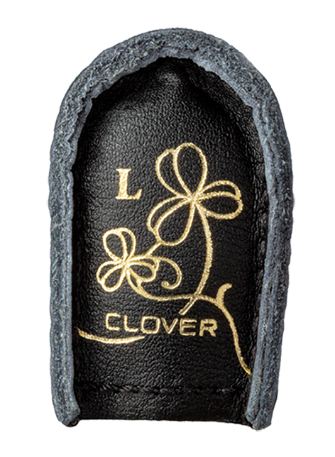 Clover Natural Fit Leather Thimble — Loop Knitting