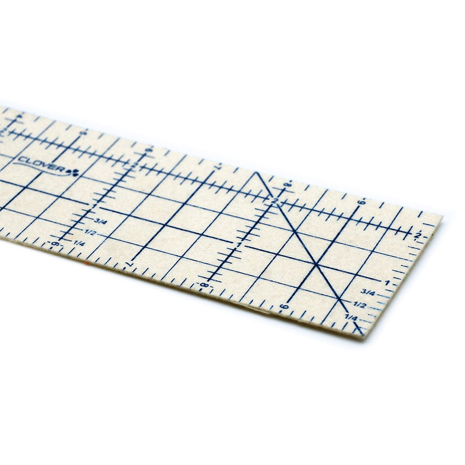  KEARING New Hot Hem Ruler for Sewing and Quilting, Patented  Heat Resistant Non-Slip Hot Ironing Ruler