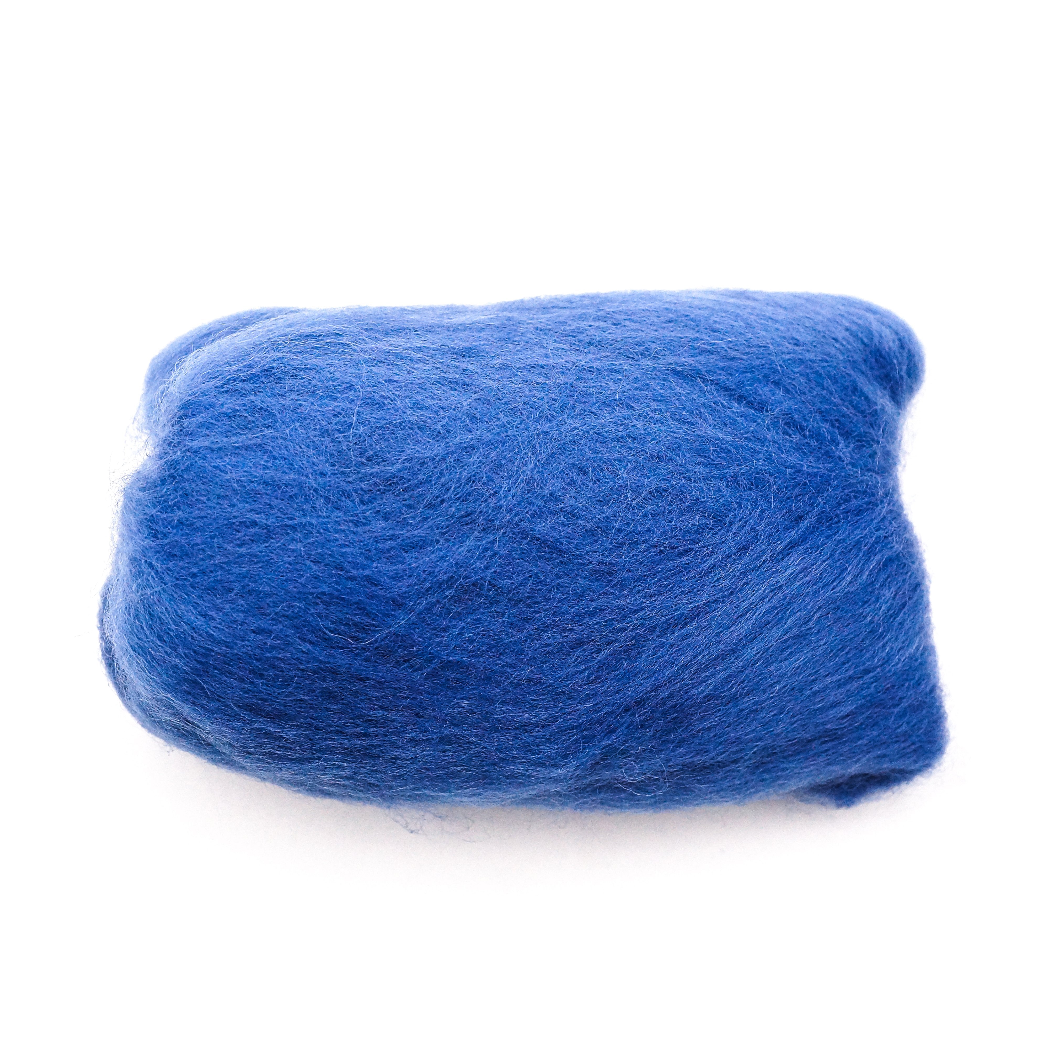 Natural Wool Roving (Blue) | Clover – Clover Needlecraft, Inc.