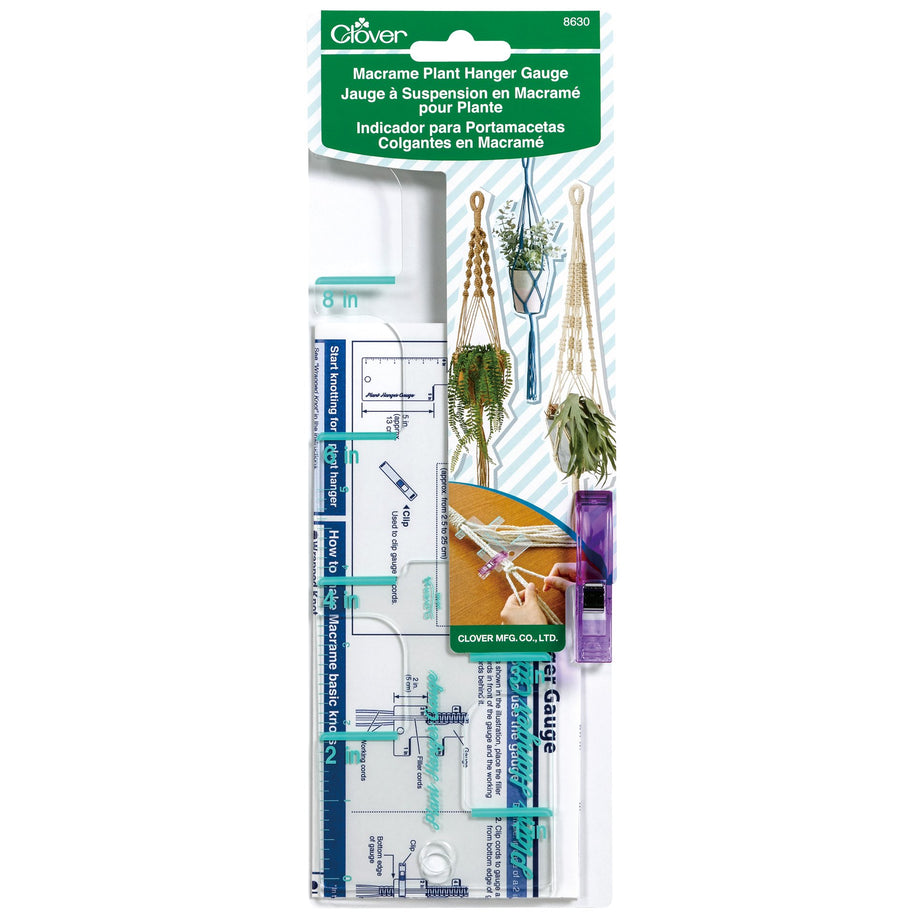 wire macrame plant hanger Macrame Plant Hanger Gauge