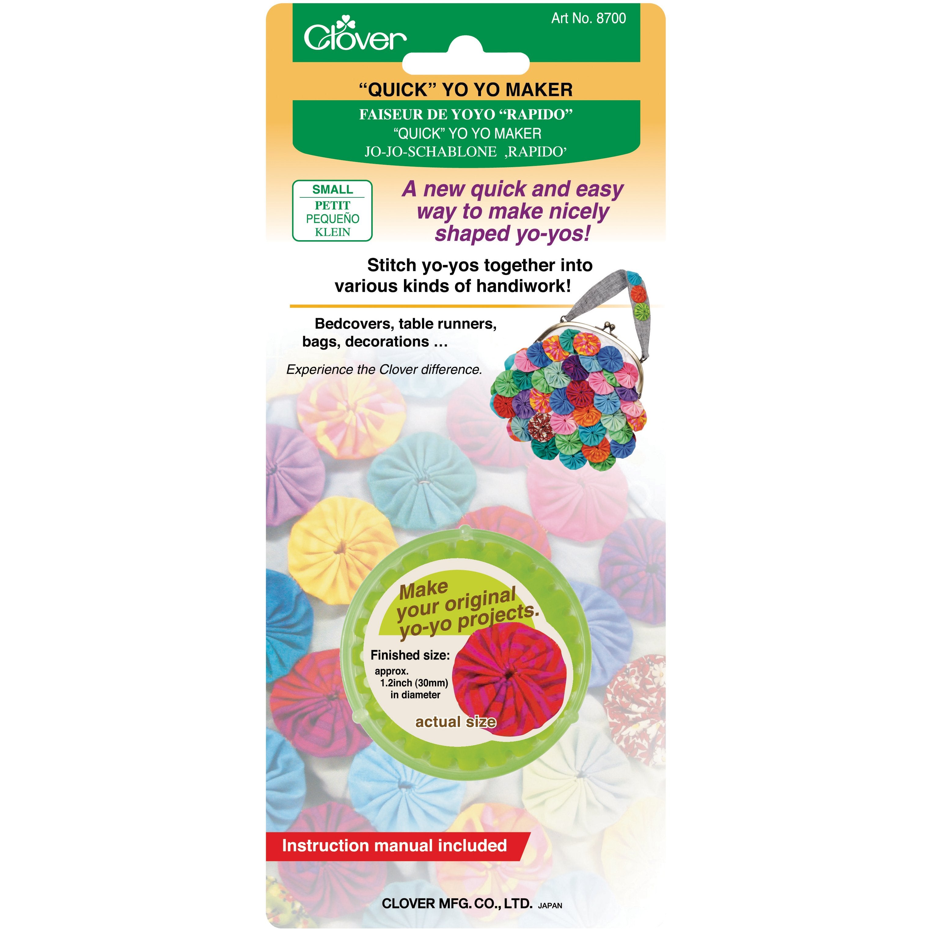 Yoyo Makers and More  Clover Needlecraft – Colorado Creations Quilting