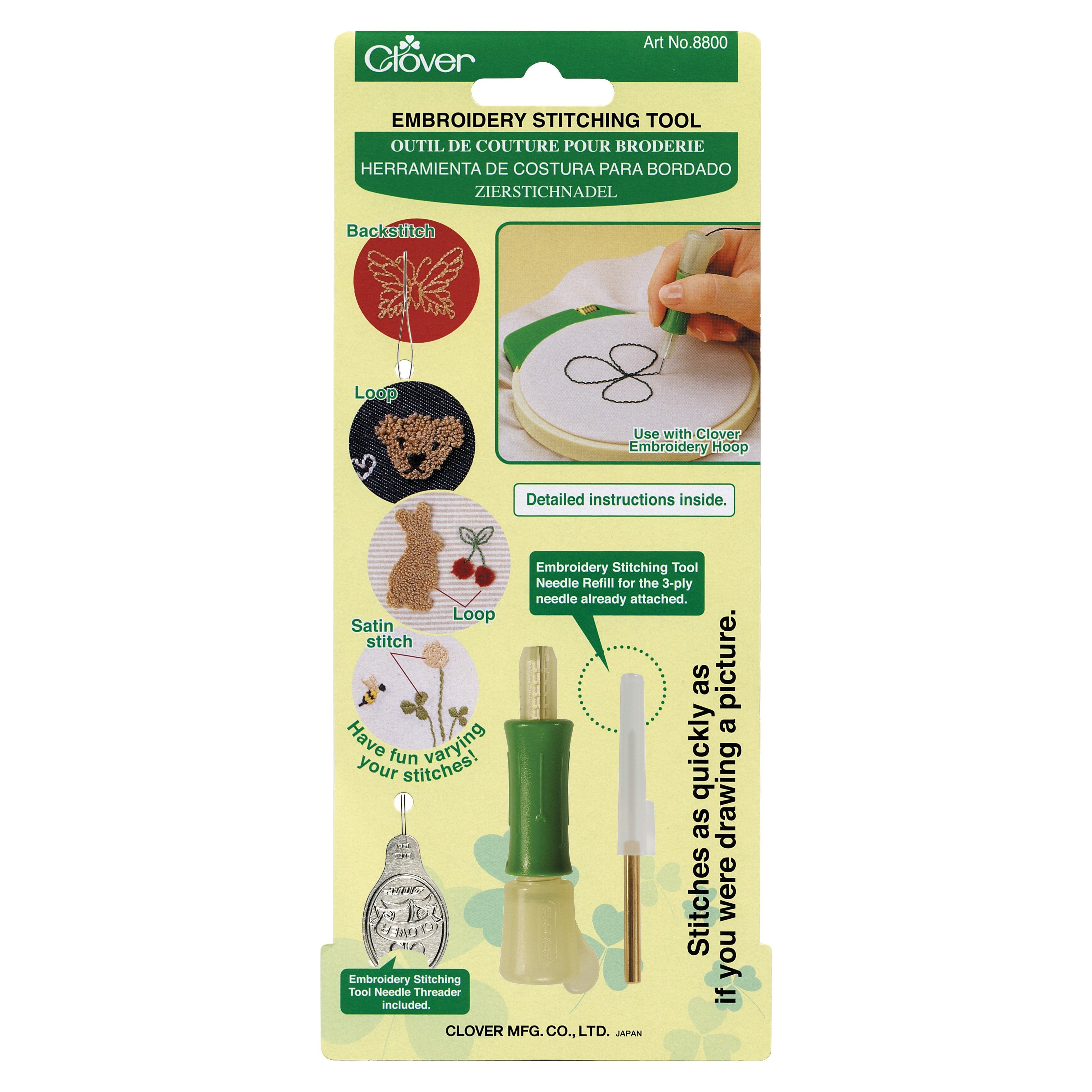 Clover Embroidery Stitching Tool