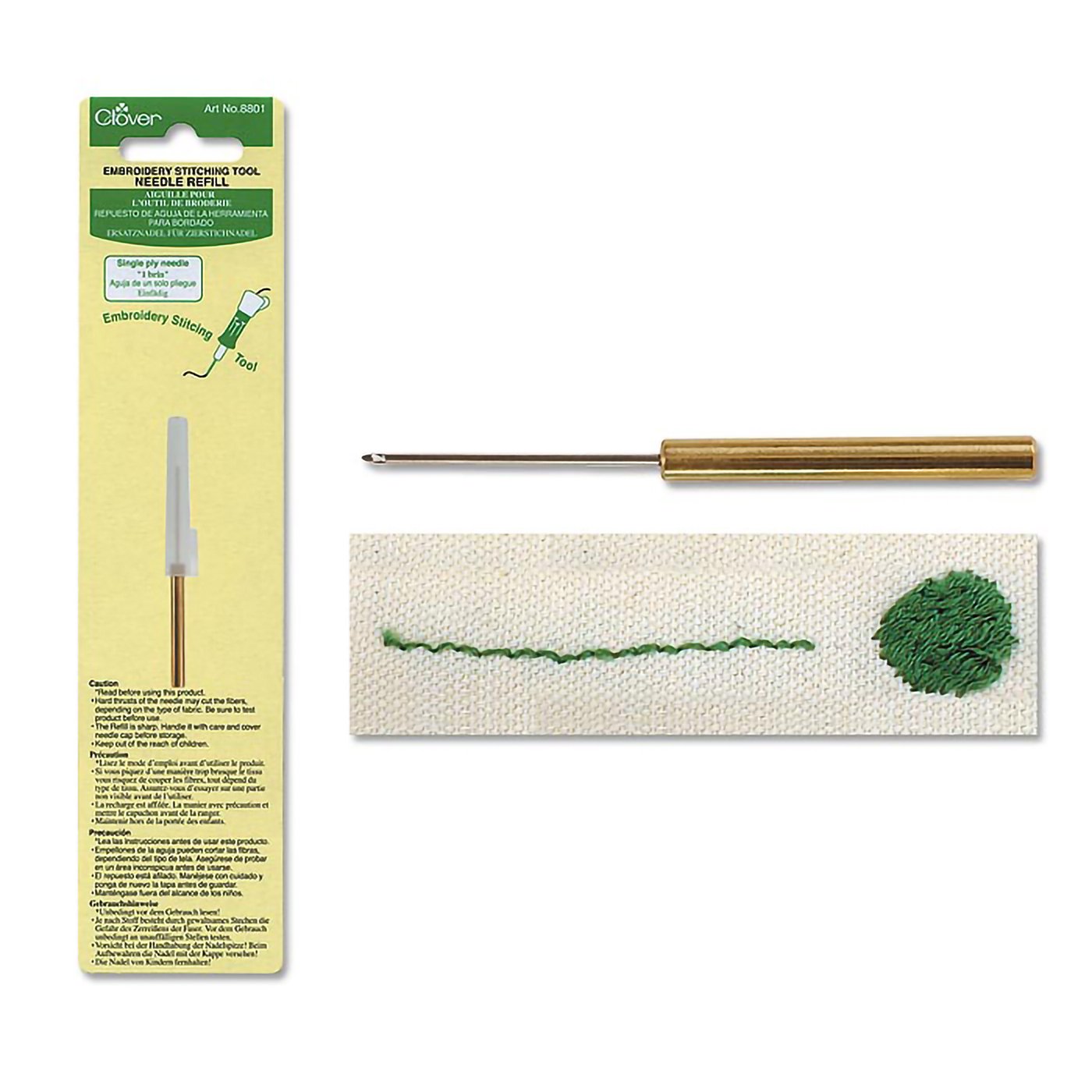 Clover Embroidery Stitching Tool Needle Threader