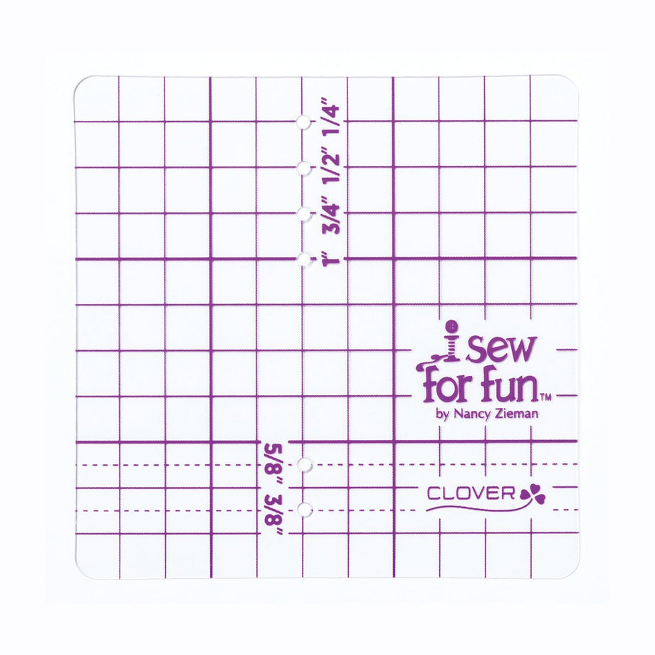 I Sew for Fun Seam Guide  Clover – Clover Needlecraft, Inc.