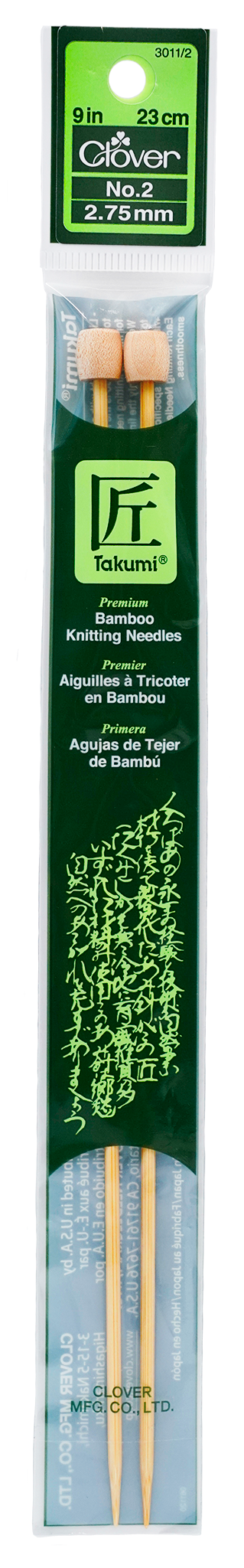 Takumi Bamboo Interchangeable Circular Knitting Needles-Size 8/5mm 3638-8 -  GettyCrafts