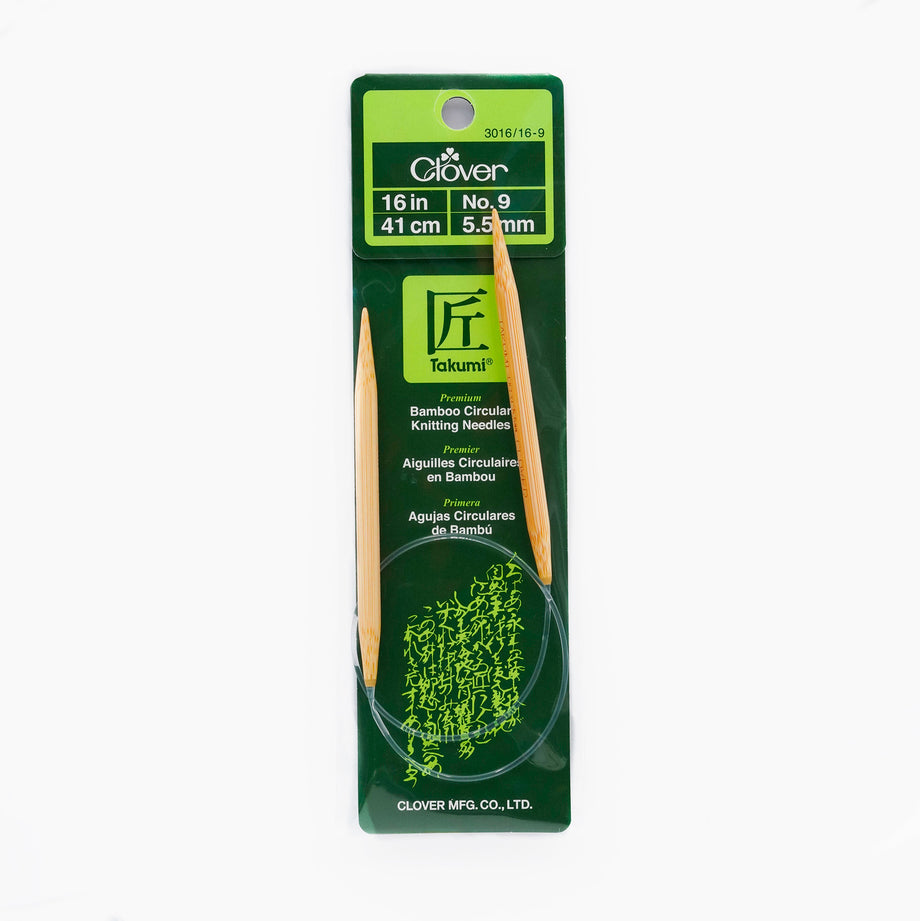 Takumi Bamboo Knitting Needles Circular 48 No. 9 (5.50mm)