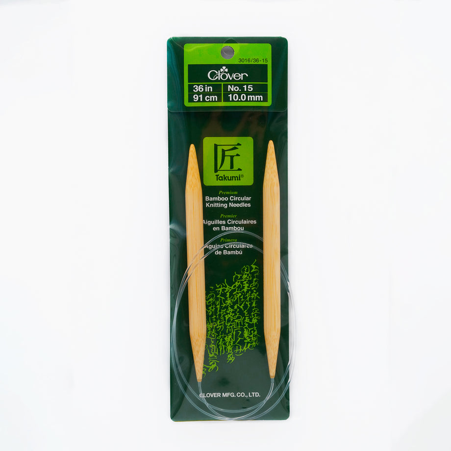 Takumi Bamboo Knitting Needles Circular 36