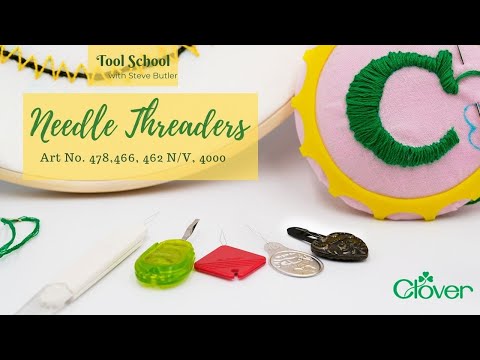 Clover Needle Threader For Embroidery Needles - Jack Dempsey Needle Art
