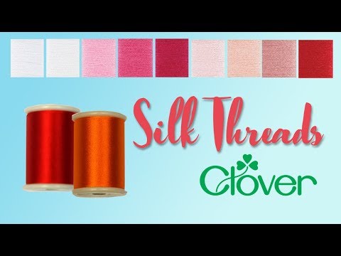 YLI Silk Thread 50 wt - Assorted Colours